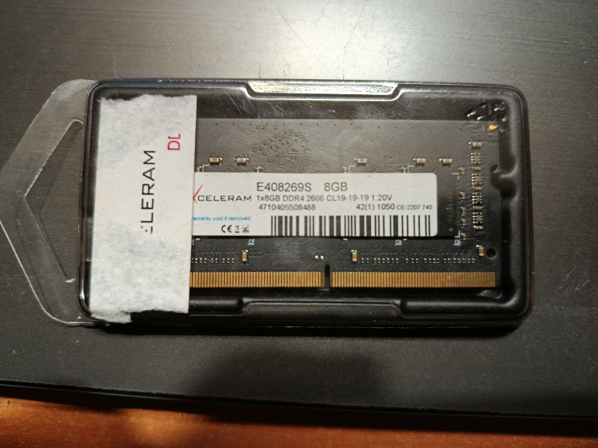 Продаю оперативну пам'ять 8 GB DDR4 SO-DIMM 2666Hz для ноутбука (вжива