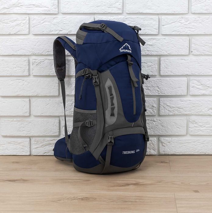 XXL Mocny Plecak Turystyczny Trekkingowy Męski Damski Górski Biwak 60L