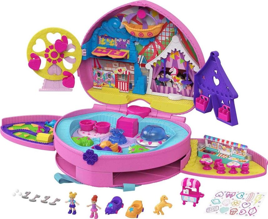 Набір Поллі Покет Рюкзак розваг ​Polly Pocket Backpack Compact GKL60