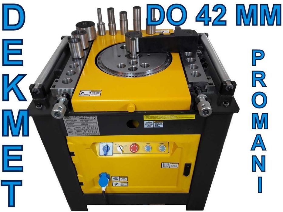 PRZECINARKA do PRĘTÓW Zbrojeniowych GILOTYNA PRORC 42 Dekmet Promani