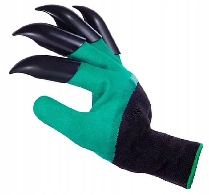 Rękawice Ogrodowe z Pazurami