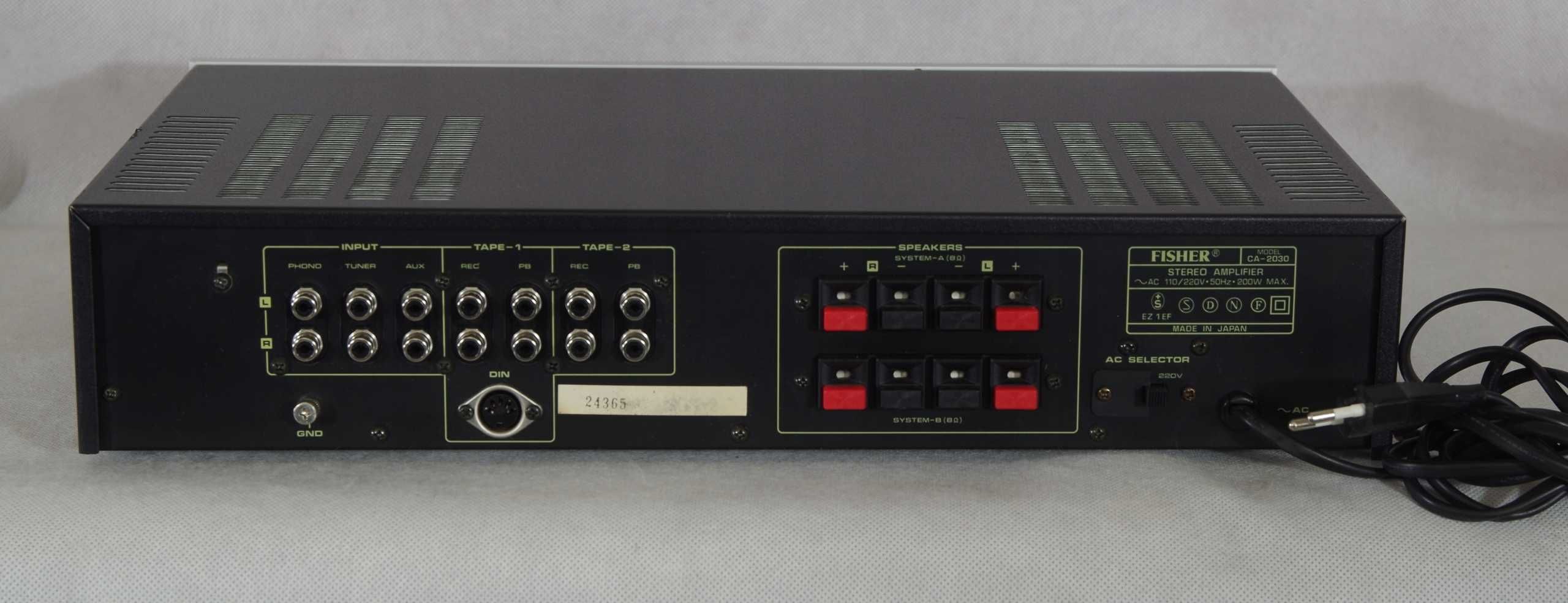 Wzmacniacz audio stereo (Vintage) Fisher CA-2030