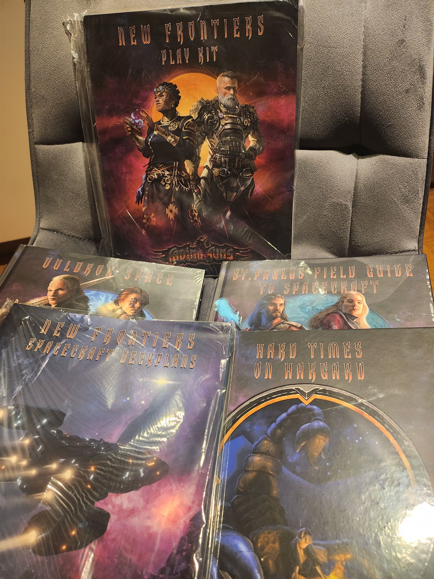 Fading Suns gra rpg Komplet
