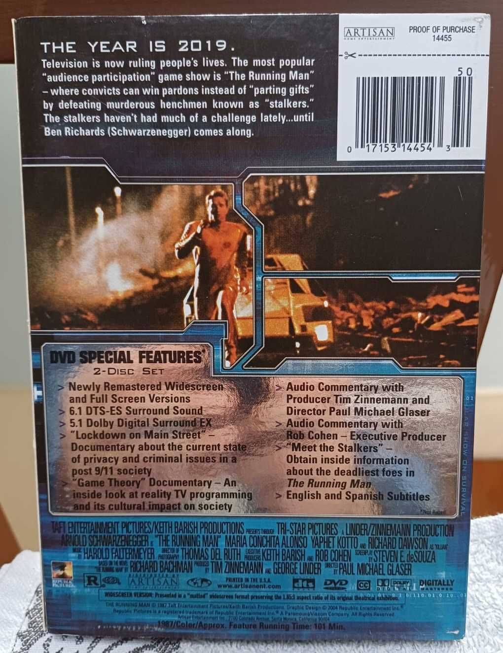 The Running Man - Edição especial EUA (2 DVDs)