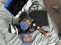 Playstation 4 gogle VR kamerka kontrolery move pad dużo gier