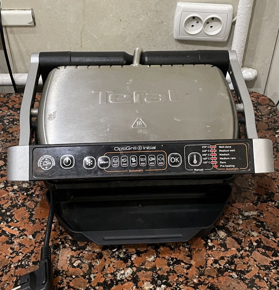 Гриль TEFAL OptiGrill+ Initial GC706D34