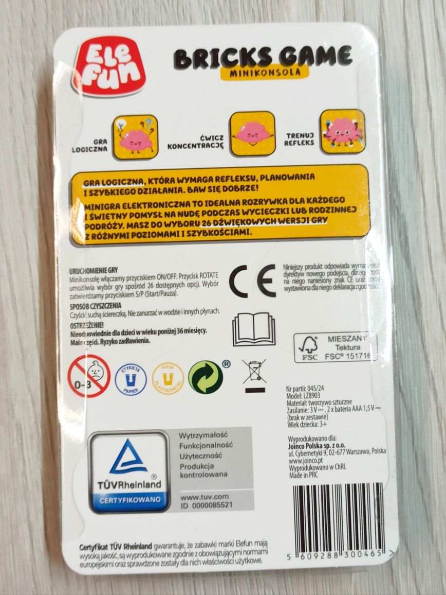 Mini konsola do grania
