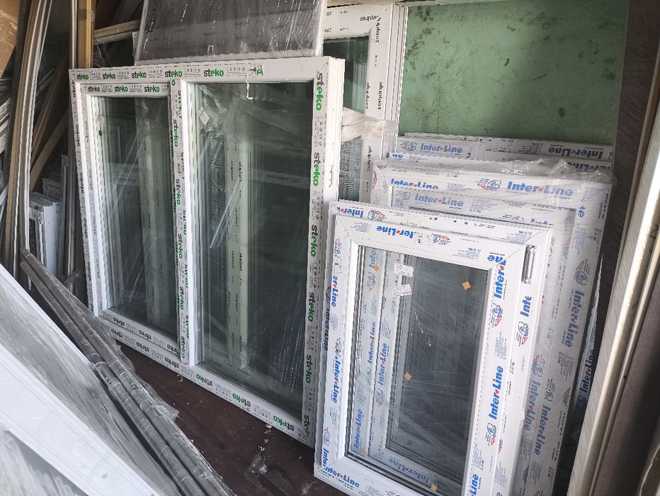 Вікна металопластикові в наявності, стандартні вікна, вікна Кременчук