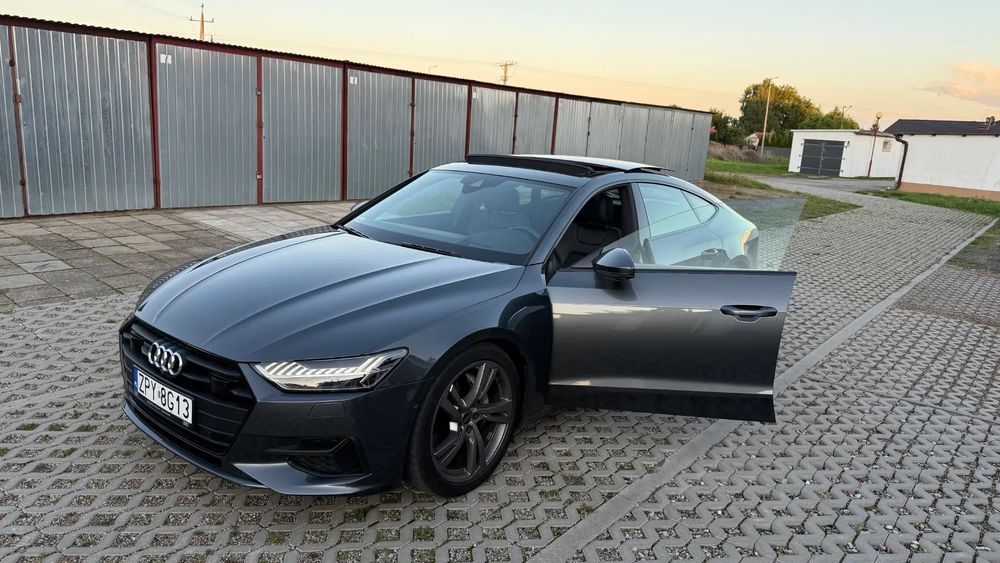 Audi A7 Sportback Wyjątkowe Audi A7 w wyjątkowym kolorze Szary Typhoon