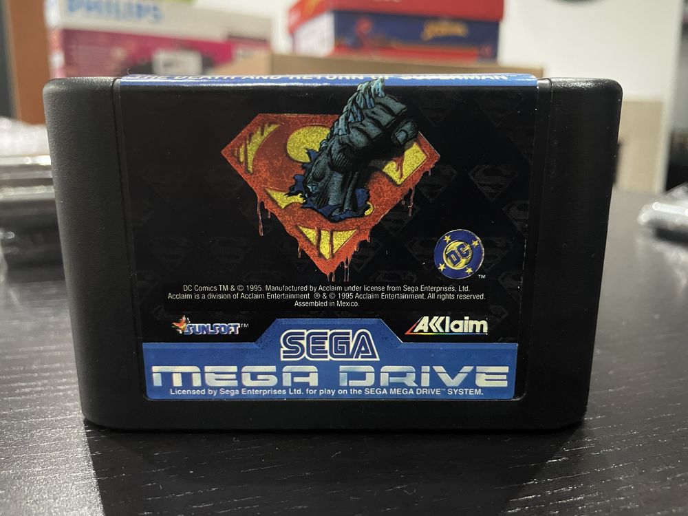 The Death And Return Of Superman PAL Sega Mega Drive