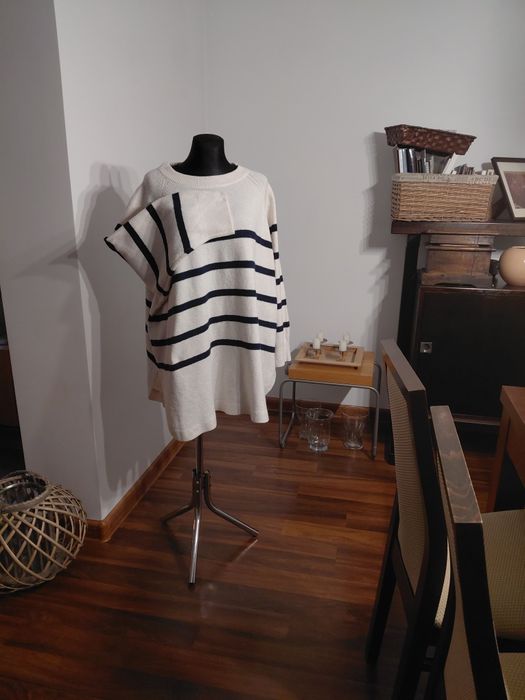 sweter oversize 52,54 paski