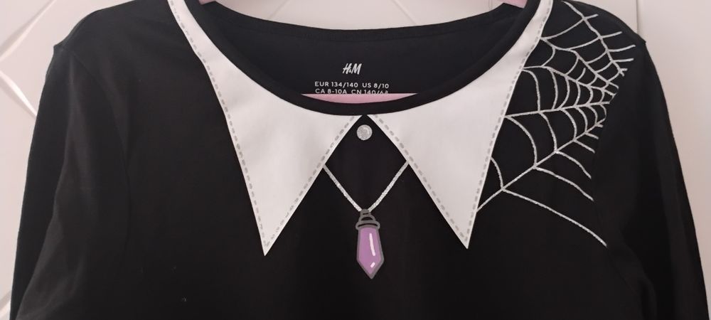 Sukienka H&M 140 /146 Wednesday