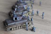 Czołg  Panzerkampfwagen IV (PzKpfw IV) ausf B i G. Skala H0