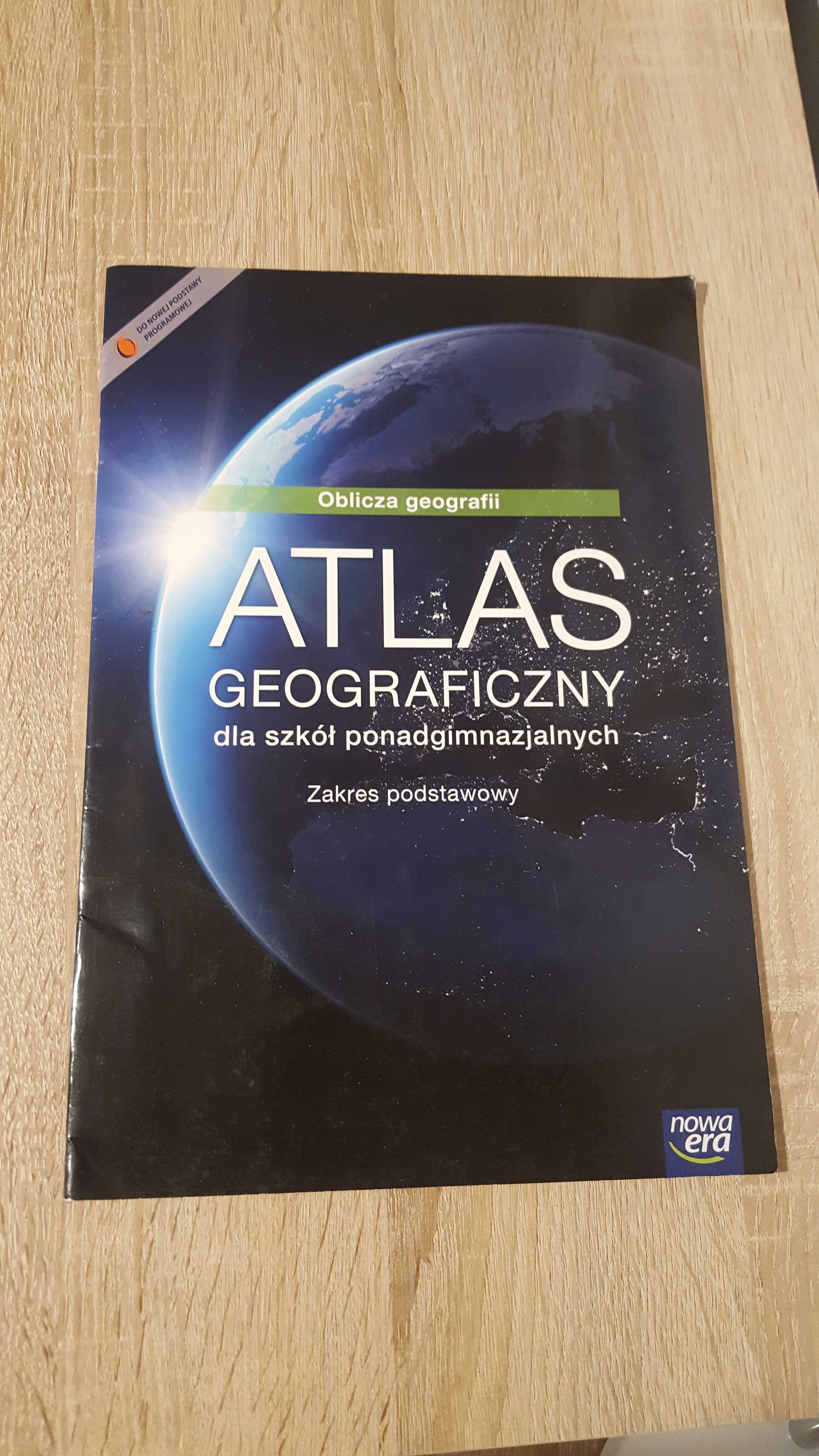Atlas geograficzny oblicza geografii zakres podstawowy