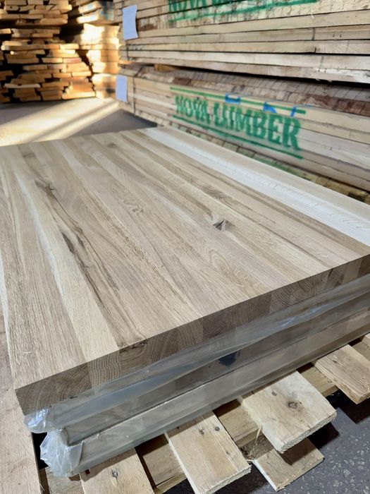 Blaty stopnie schodowe formatki trepy dębowe dąb