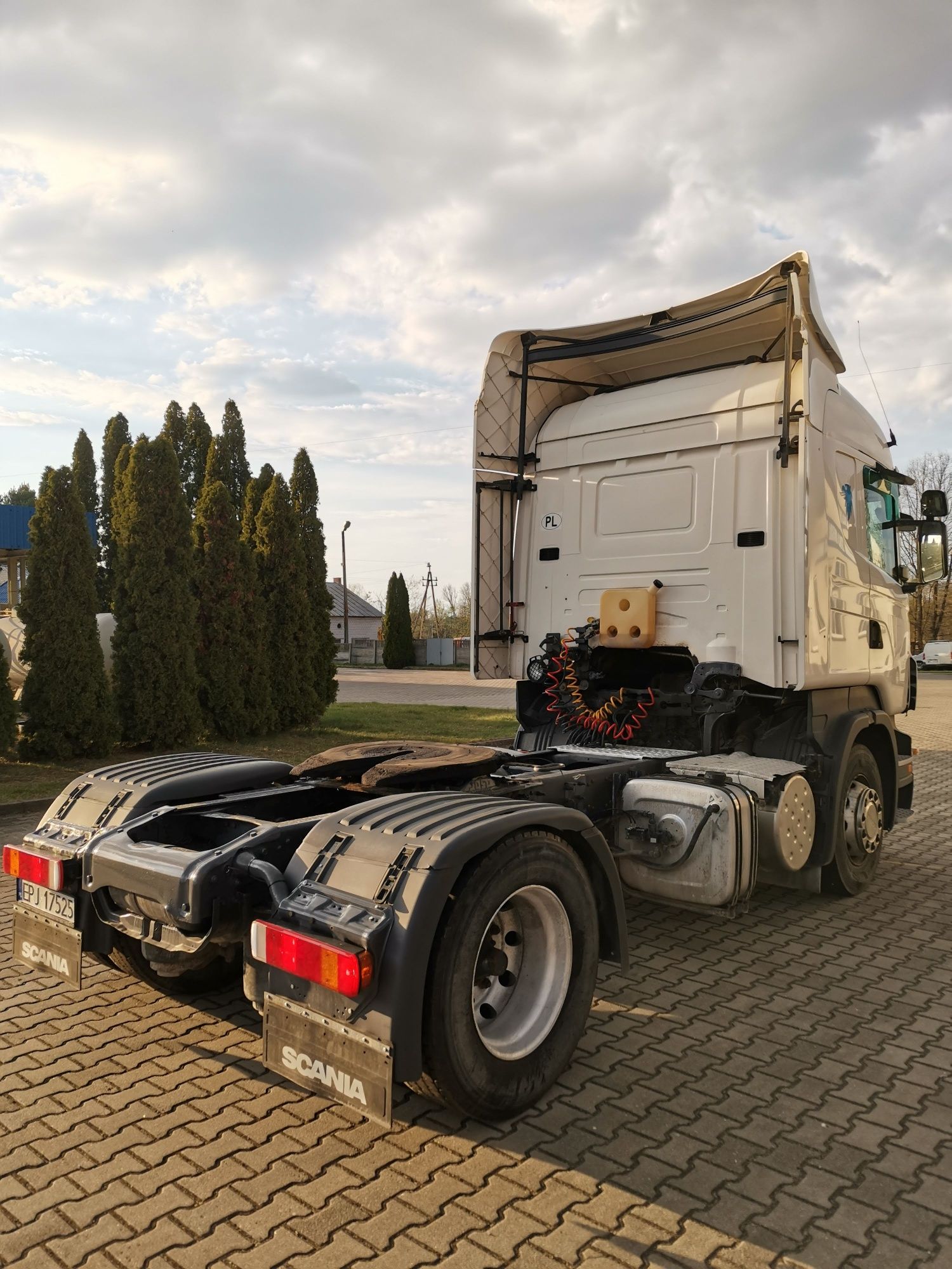 Scania R420 rok 2006. Hydraulika