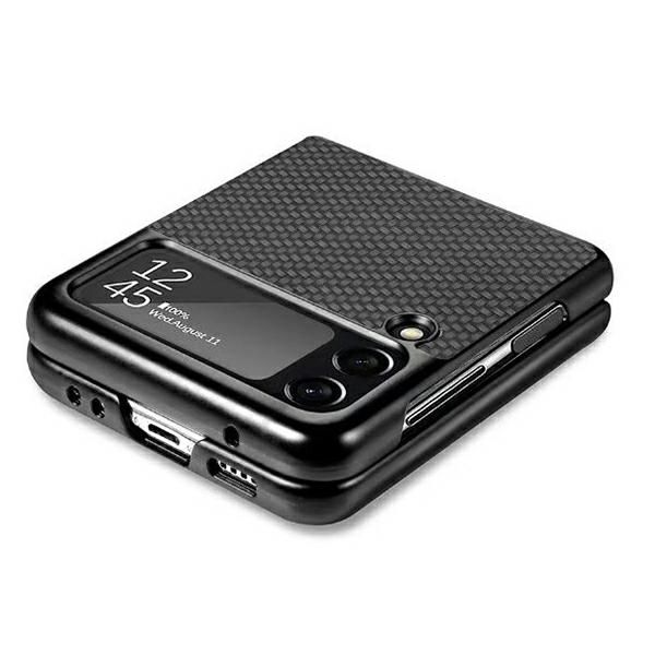 Beline Etui Carbon Case Sam Z Flip 6 /   Z Flip7 FE czarny/black