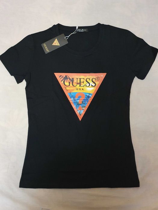 NOWA damska koszulka Guess t-shirt gg bluzka xl 42