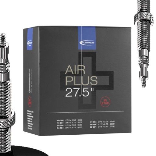 Dętka rowerowa Schwalbe Air Plus 27,5x1,5-2,4 FV40
