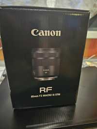 Obiektyw canon RF 85 f2 jak nowy