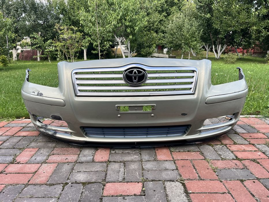 Бампер, противотуманки, туманки, накладки, решітка, птф, avensis t25