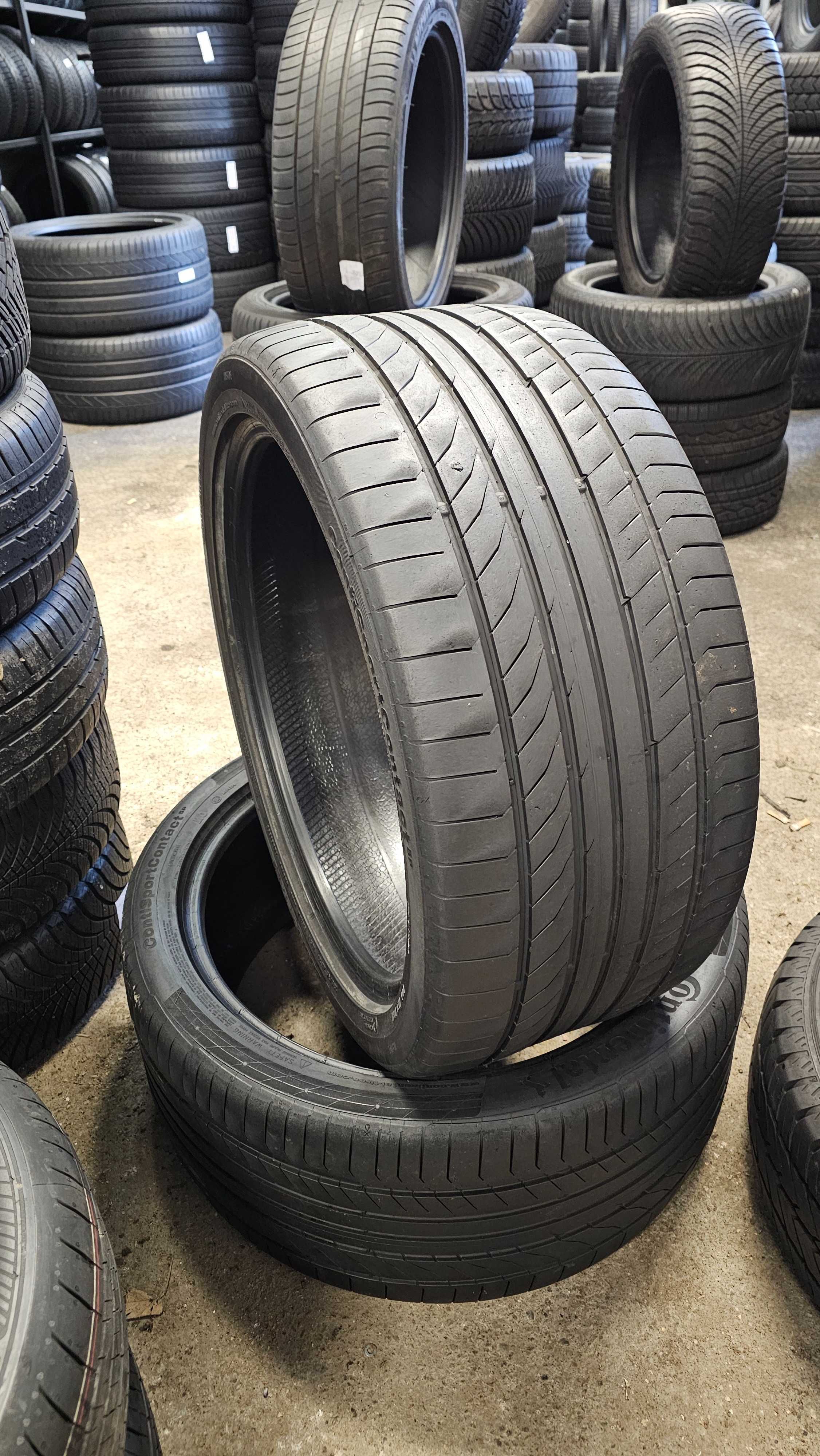 2xContinental  ContiSportContact- 285/35/21 opony letnie 6,67/`23