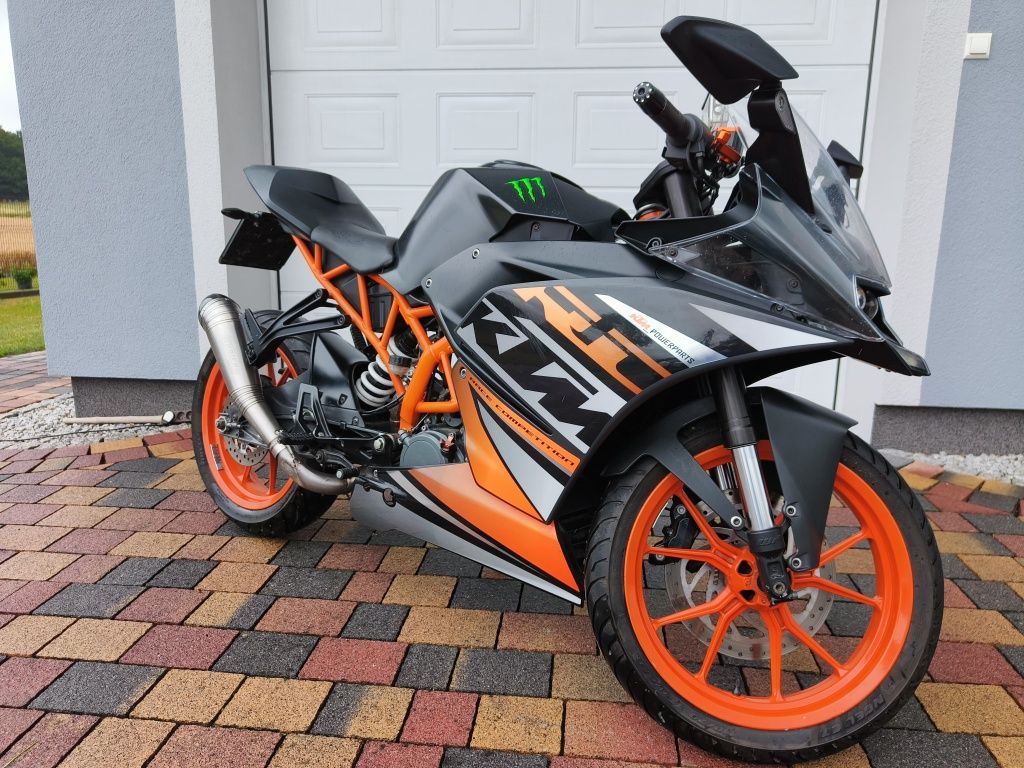 KTM RC125. 2014 rok. Kat A1, B