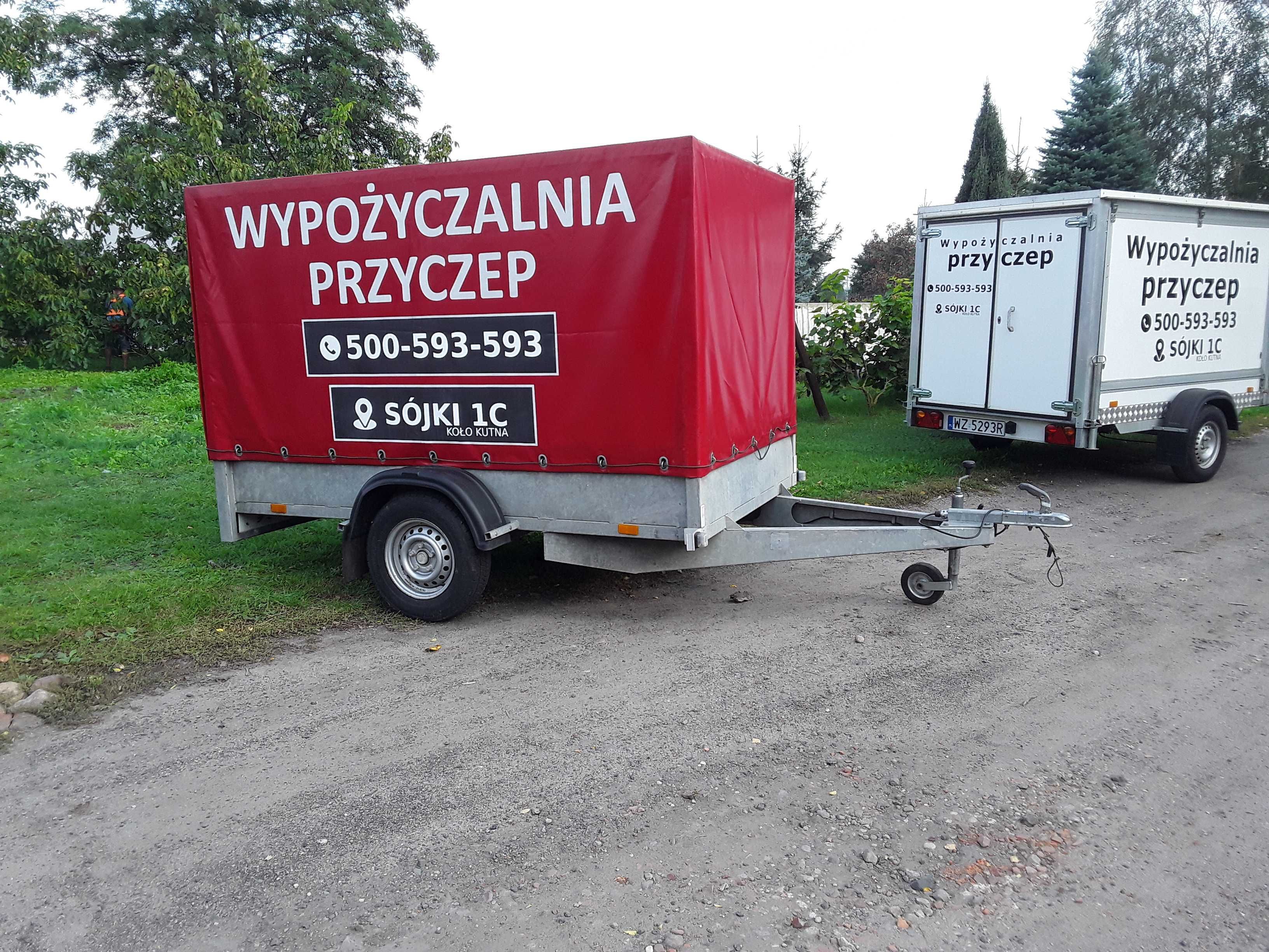Wypożyczalnia przyczep Kutno