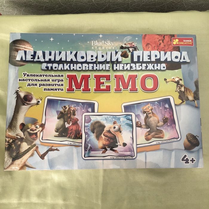 Настільна гра Мемо нова