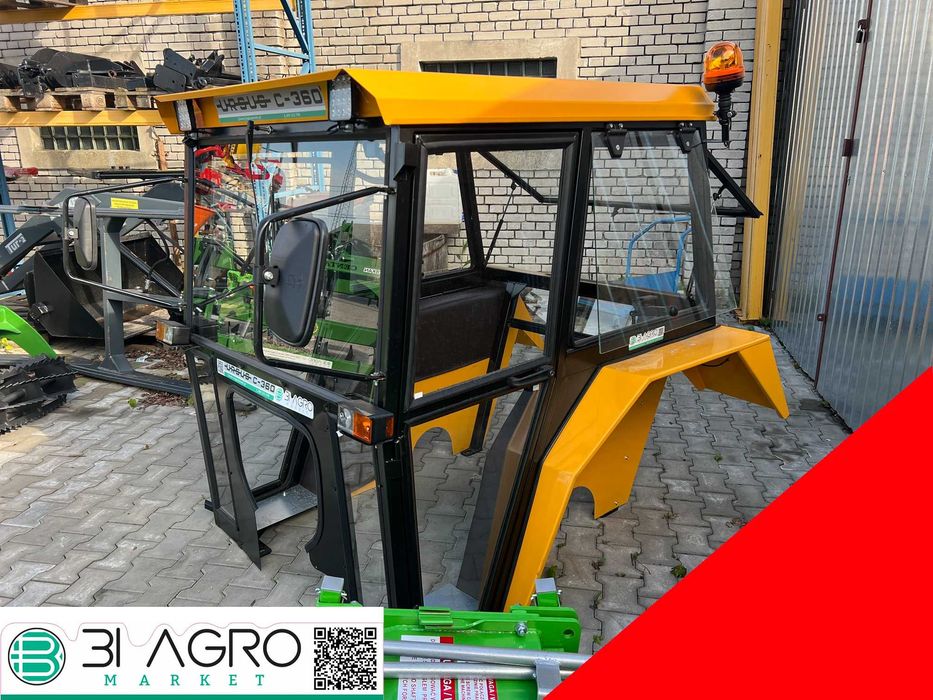 Kabina ciągnikowa Ursus C330 C360 MF235 MF255 T25 +wycieraczka --RATY-