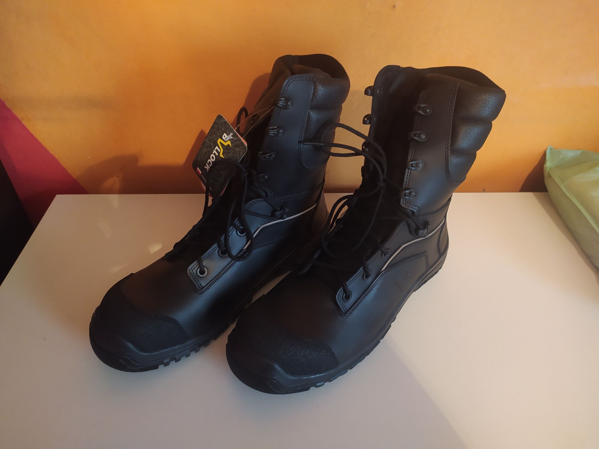 Buty taktyczne wojskowe motocyklowe robocze, r. 44