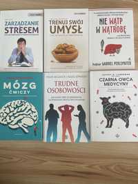 Pakiet książek o tematyce psychologicznej/medycznej