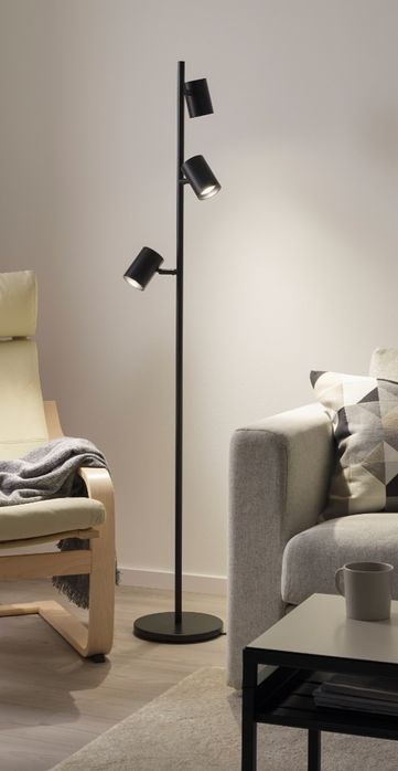 Lampa podłogowa Ikea Nymane czarna
