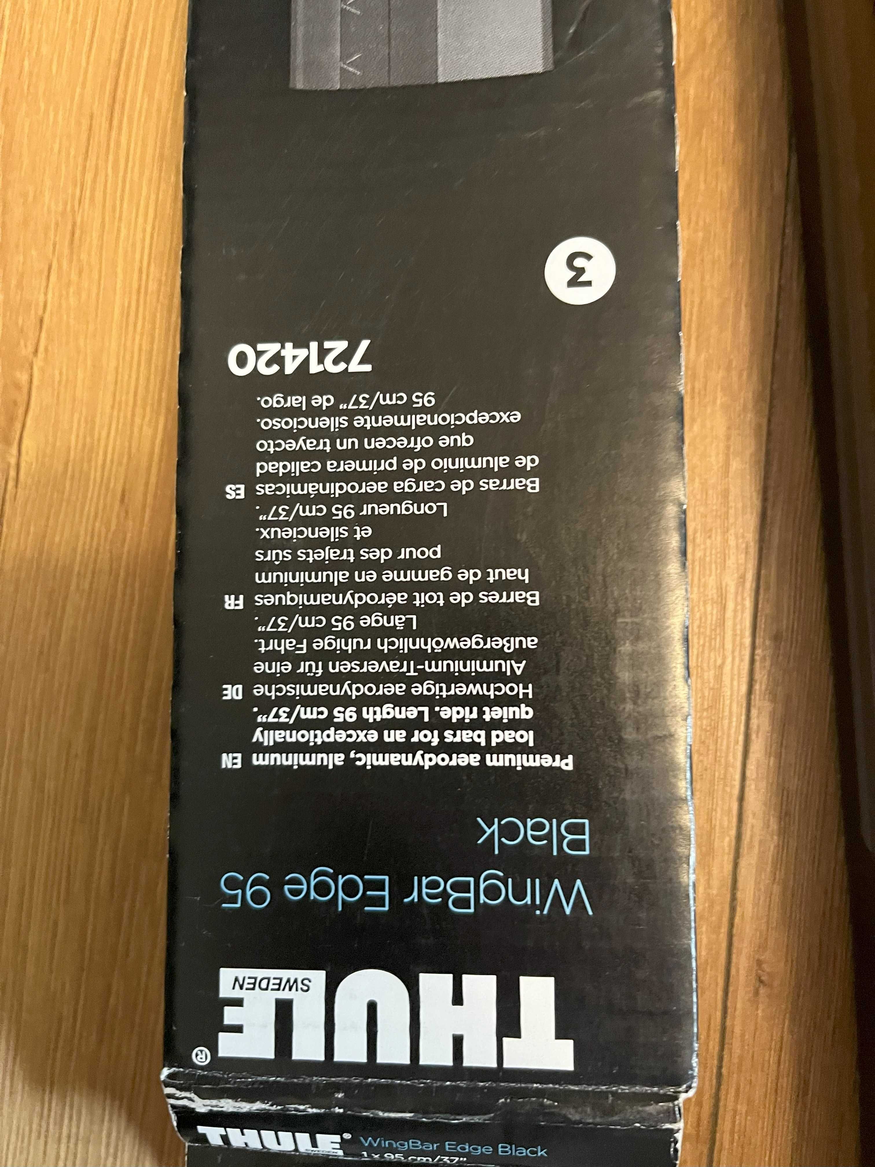 THULE Wingbar Edge Clamp Black | Skoda Octavia IV Hatchback 2021 belki