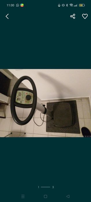 Plataforma vibração