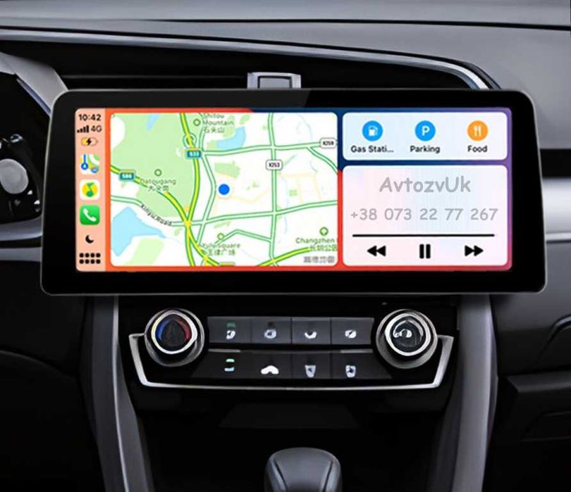 Андроид 14 CIVIC Honda GPS 2 дин Хонда Сивик Цивик CarPlay Магнитола