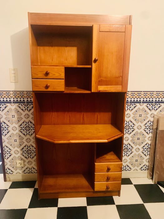 Estante madeira como nova