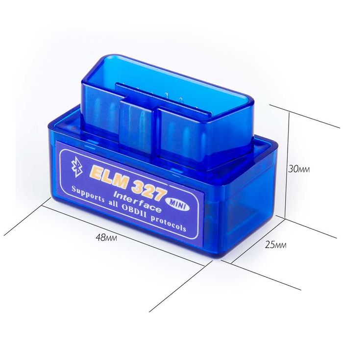 OBD2 ELM327 v1.5 автосканер  двох платний Оригінальний чіп PIC18F25K80