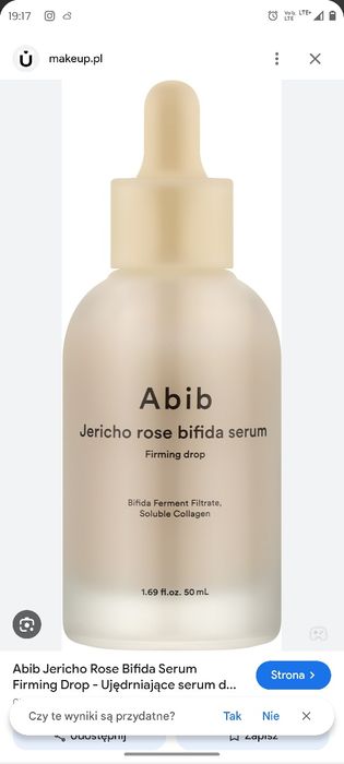 Kosmetyk Abib Jericho Rose Bifida Serum Firming Drop