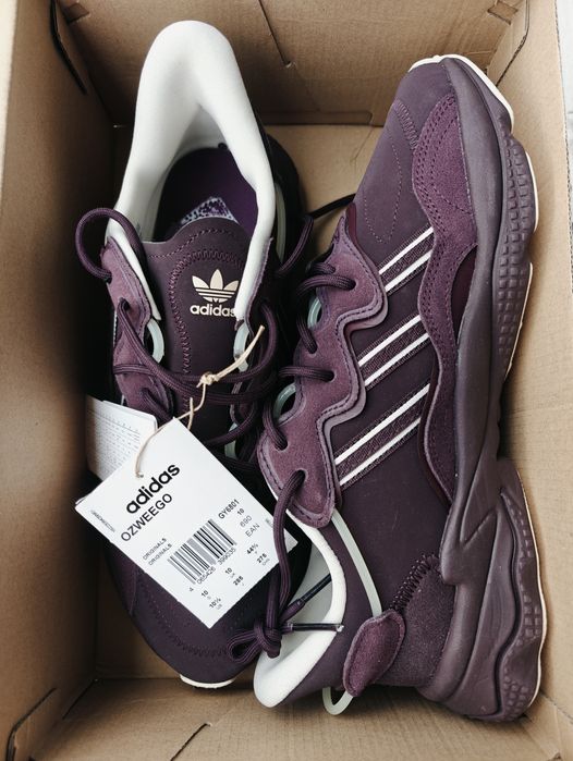Nowe buty Adidas Ozweego celox meskie 44.5 UK 10 piękne czekoladowe