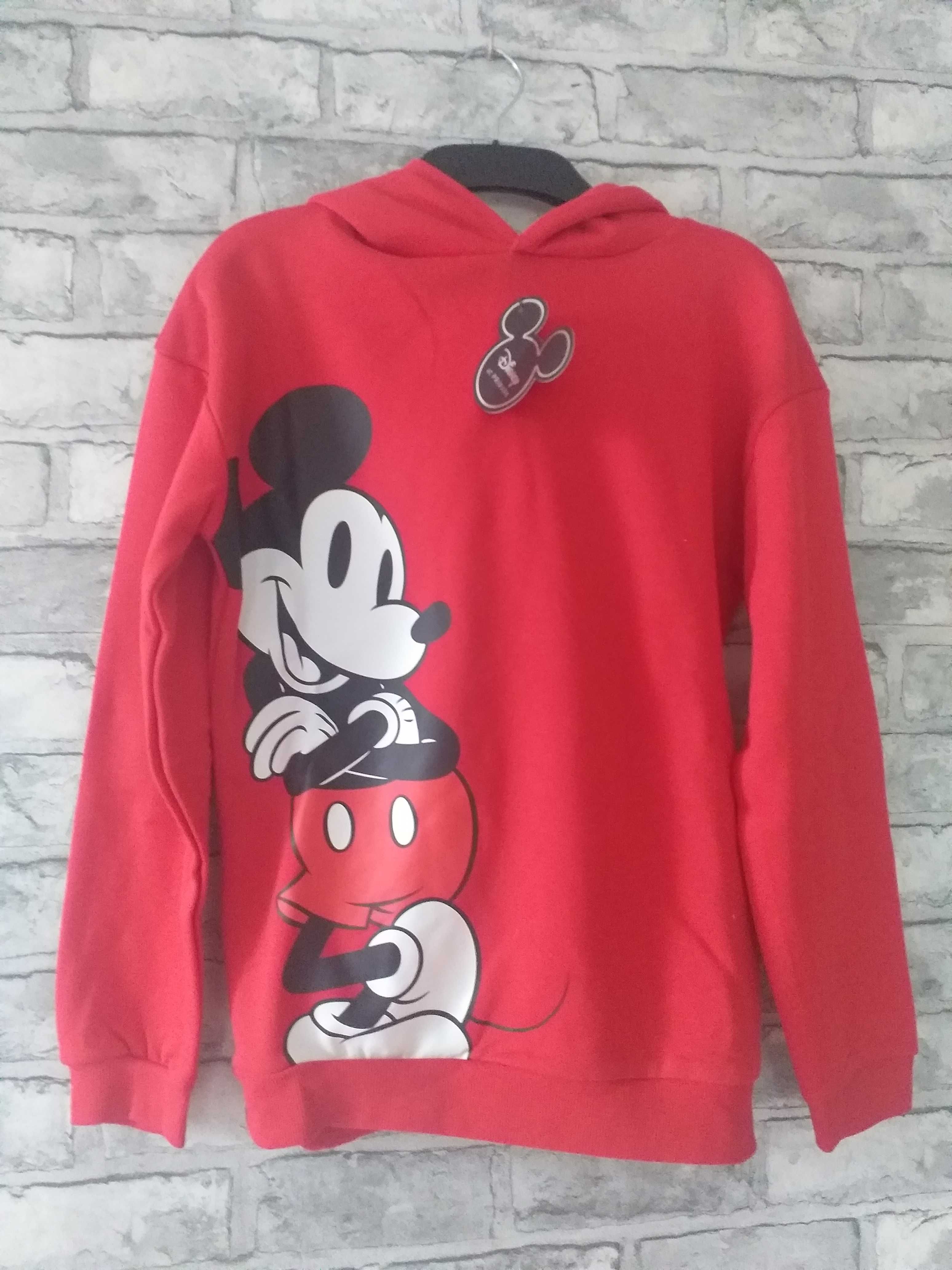 Bluza czerwona Disney z Myszką Miki PRIMARK