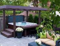 Jacuzzi caloroczne akrylowe 180 x 160 x 90m