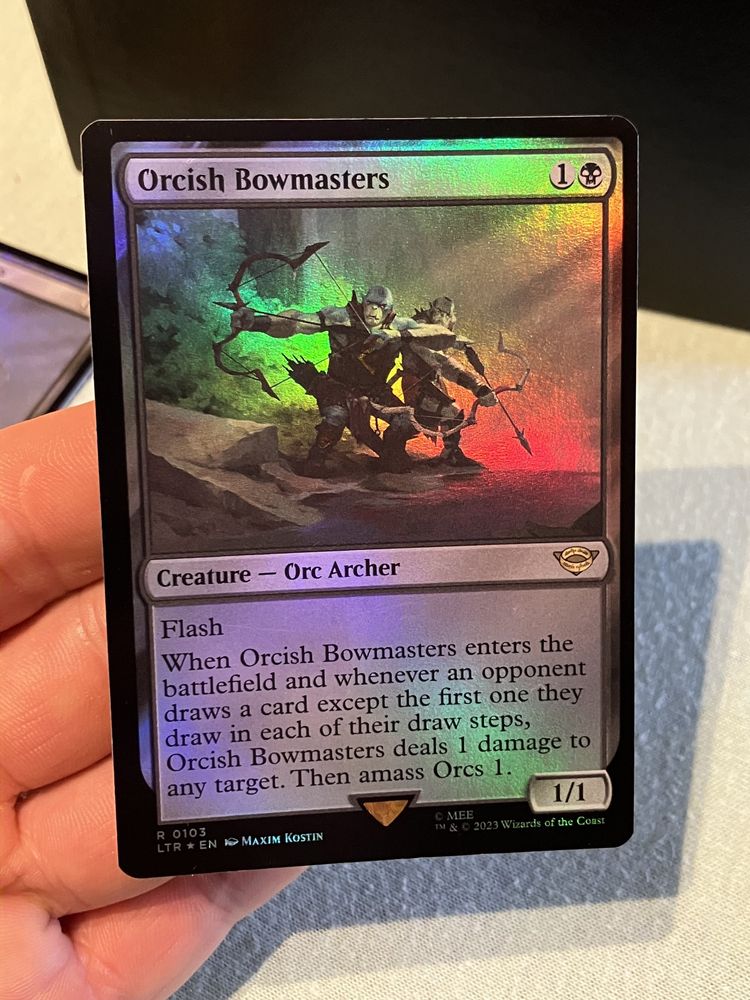 Magic the Gathering, Orcish Foil x2