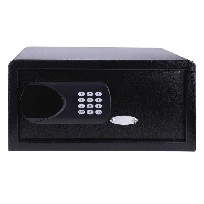 Sejf manualno-cyfrowy MEJASG 420x370x200 mm, czarny