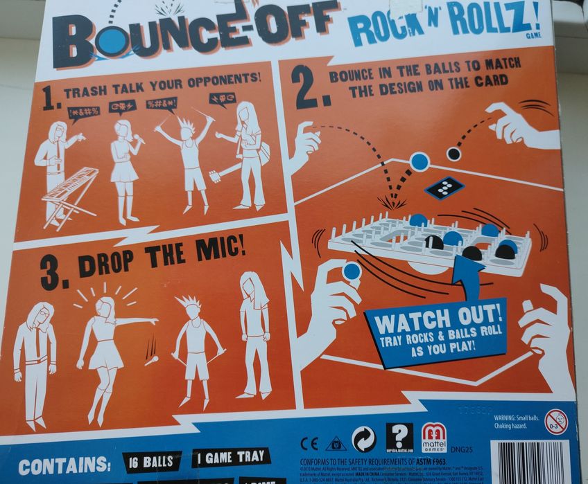 Bounce off  гра скласти м'ячики за завданням (вживане)