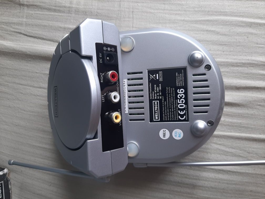 Zestaw do transmisji WELLTECH WT 40458 nadajnik odbiornik
