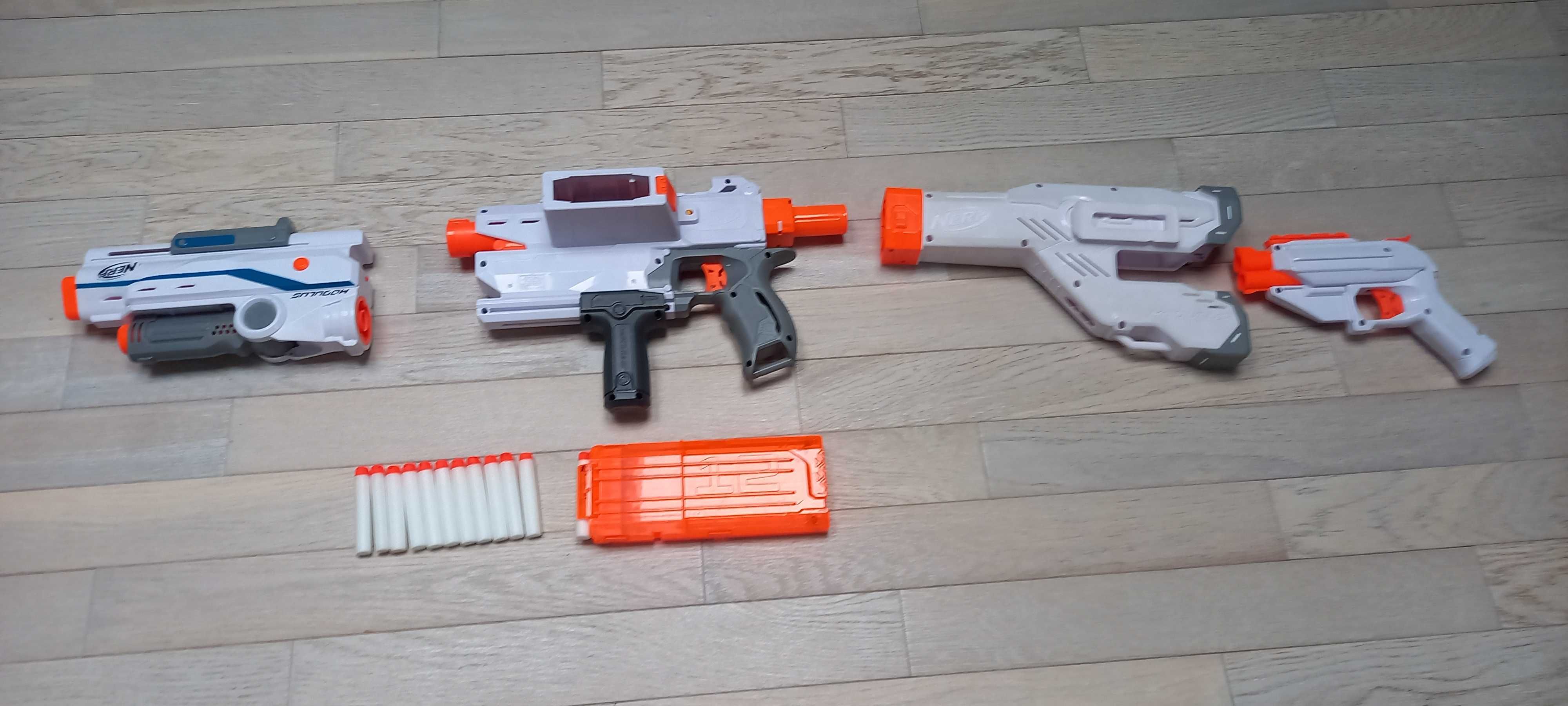 NERF Modulus Mediator -4 cz. + akcesoria i naboje - wyprzedaż kolekcji