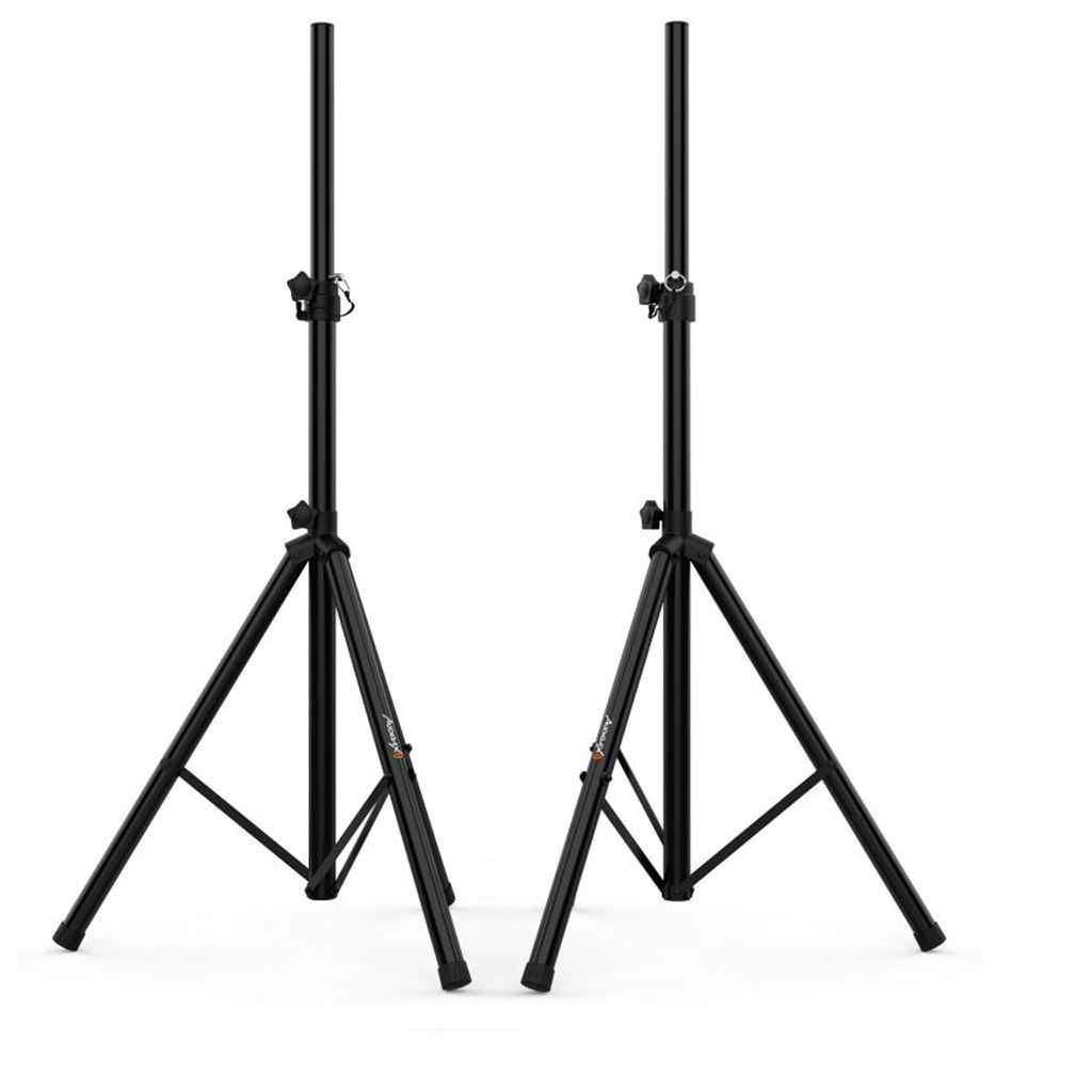 Pack 2 Suportes Tripés Coluna Som Carga até 30Kgs Cada C/ Bolsa Transp