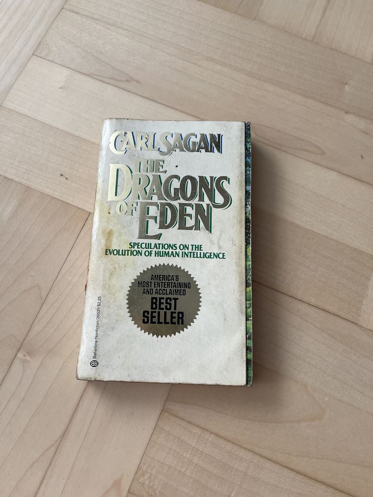 Carl Sagan The Dragons of Eden jezyk angielski