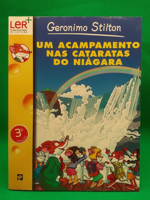 Livro - REF PINF - Geronimo Stilton - Um Acampamento nas Cataratas ...